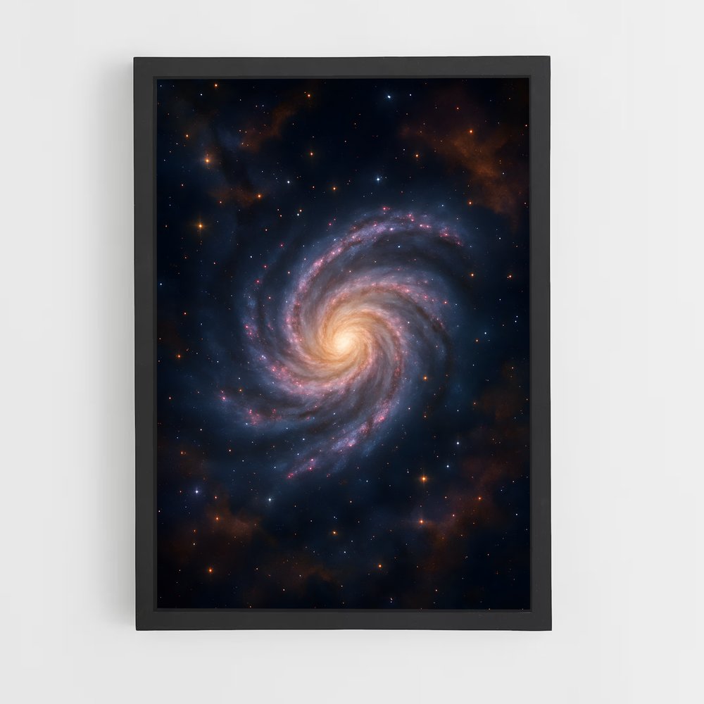 Poster Galaxy Éthérée (vue 2)